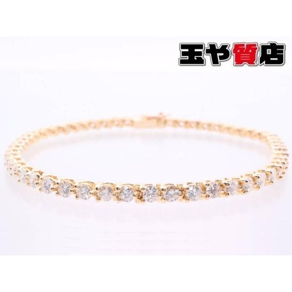 Cartier（カルティエ） ブレスレット テニスブレス フルダイヤ K18 YG