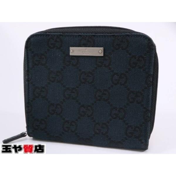 GUCCI グッチ 財布 GG柄 二つ折り ラウンドファスナー 035.4463.2211  
