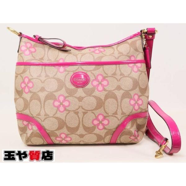 COACH コーチ ショルダー バッグ 2way ペイント シグネチャー  