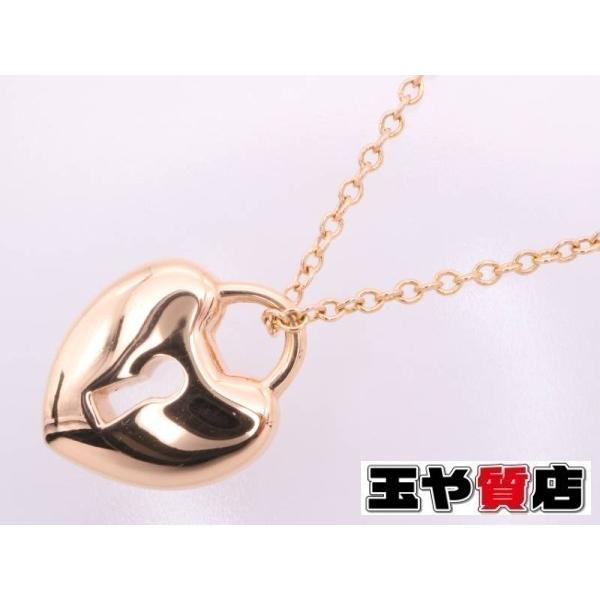 ティファニー 美品 ネックレス ロックハート 750 K18pg ピンクゴールド 7902 親切な 玉や質店 通販 Yahoo ショッピング