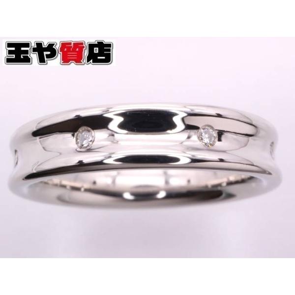 美品 ポンテヴェキオ Pt900 ダイヤ計0.80ct デザイン リング 指輪 Ponte Vecchio ポンテヴェキオ 美品 PonteVecchio ダイヤ0.08ct