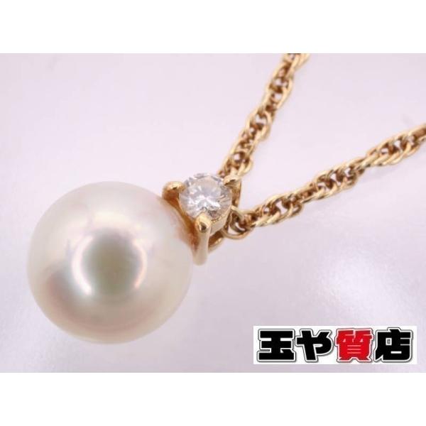 TASAKI（タサキ） 田崎真珠 パール6.1ミリ ダイヤ0.03ct デザイン
