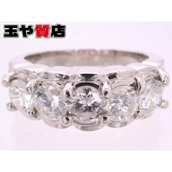 Pt900 ダイヤモンド リング 1.00ct 一文字 – セルビーオンラインストア  