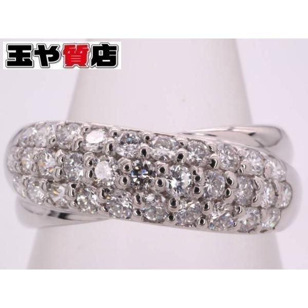 ポンテヴェキオ 美品 Ponte Vecchio ダイヤ0.50ct デザイン リング 10 ...