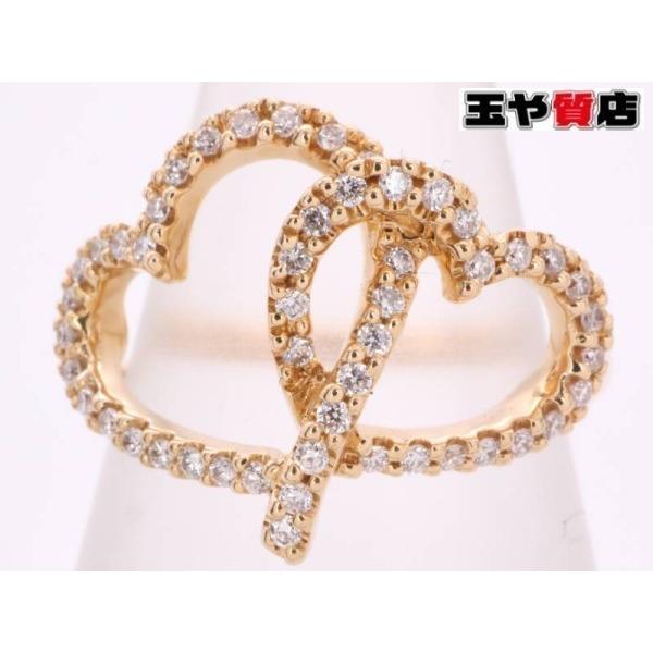 STAR JEWELRY（スタージュエリー） 美品 ダイヤ0.15ct ダブルオープン