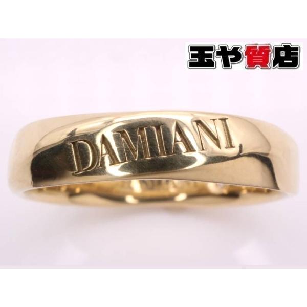 DAMIANI（ダミアーニ） 美品 サンド リング 9号 750 K18YG イエロー