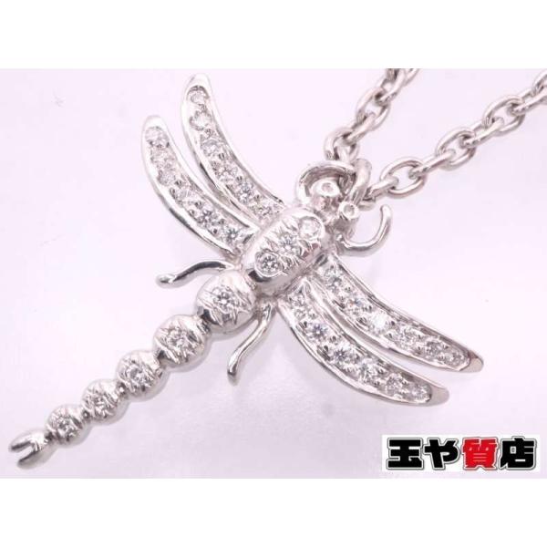TIFFANY&Co.（ティファニー） 美品 ダイヤ ドラゴンフライ ネックレス