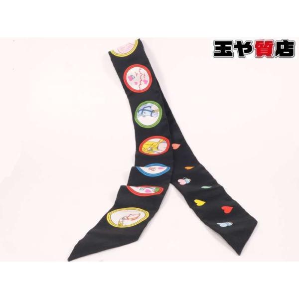 HERMES エルメス ツイリー ティータイム ノワール マルチカラー シルク 楽天市場】≪新品≫ エルメス ツイリー Tea Time / ティータイム