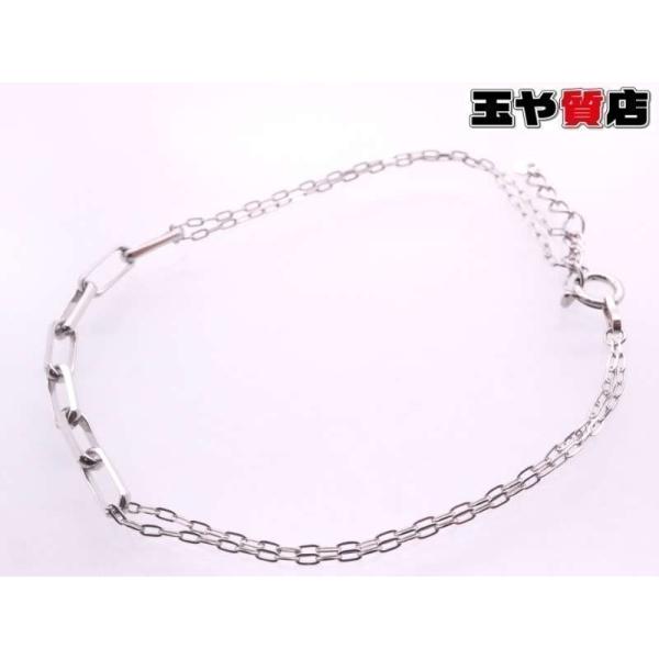 ♡k.kです♡pt850ブレスレット デザイン ブレスレット pt850 プラチナ : 親切な 玉や質店 - 通販