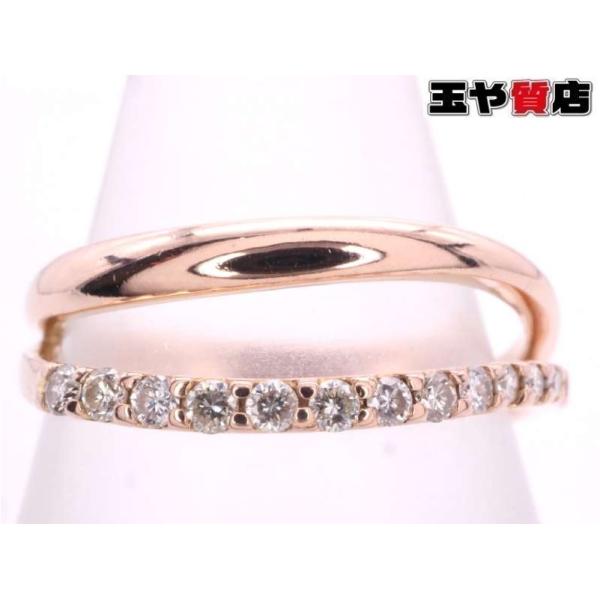 VENDOME AOYAMA ヴァンドーム青山 美品 ダイヤ0.15ct デザイン