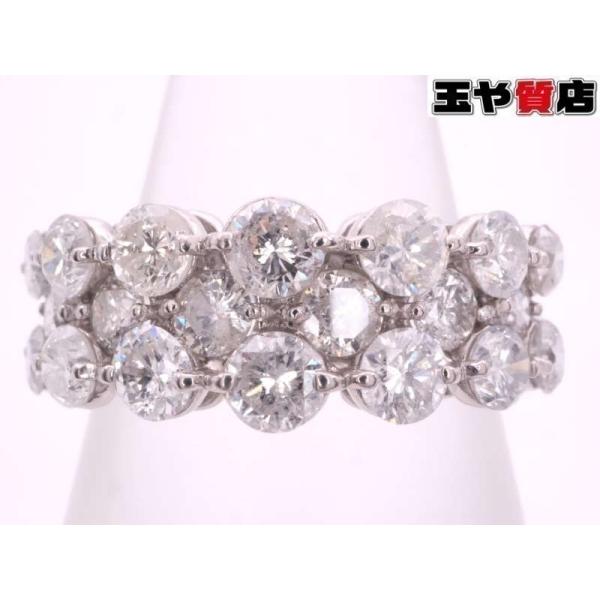 PT900　ダイヤモンド　リング　約11号 ダイヤ2.00ct デザインリング11号 pt900 プラチナ : 親切な 玉や質店