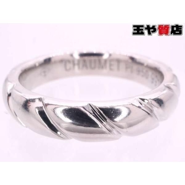 ショーメ CHAUMET トルサード リング Pt プラチナ 指輪7.4g CHAUMET（ショーメ） トルサード リング7号 pt950 プラチナ : 親切な