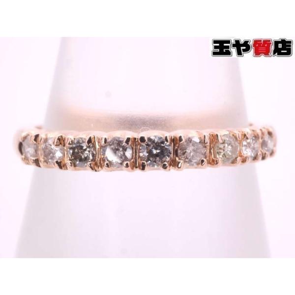 ダイヤ0.20ct デザインリング 12号 K14YG イエローゴールド