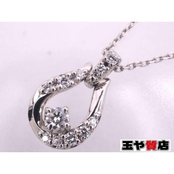 ヴァンドーム青山 ダイヤデザインペンダント ネックレス pt950 pt850 プラチナ 50周年限定