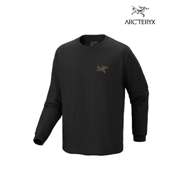 Kragg Cotton LS M #24K Black [X00000971401] クラッグ コットン ロングスリーブ メンズ　ARC'TERYX アークテリクス　メンズ トップス ロングTシャツ 長袖