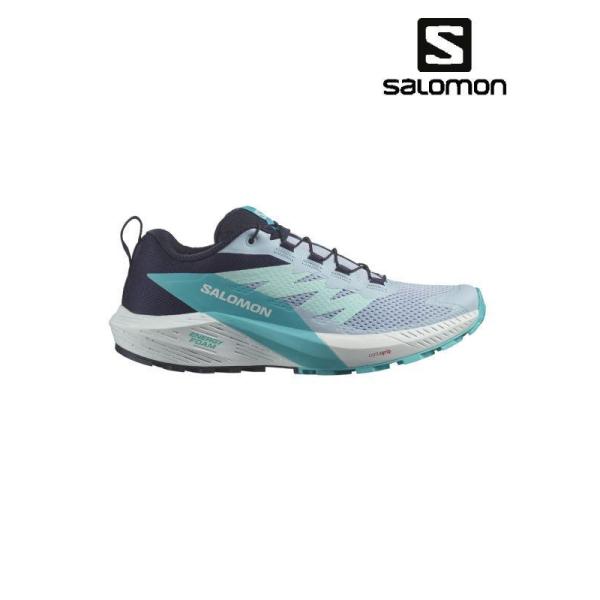 Women's SENSE RIDE 5 W #Cashmere Blue/Carbon/Peacock Blue [L47458900]　SALOMON サロモン　レディース シューズ トレイルシューズ