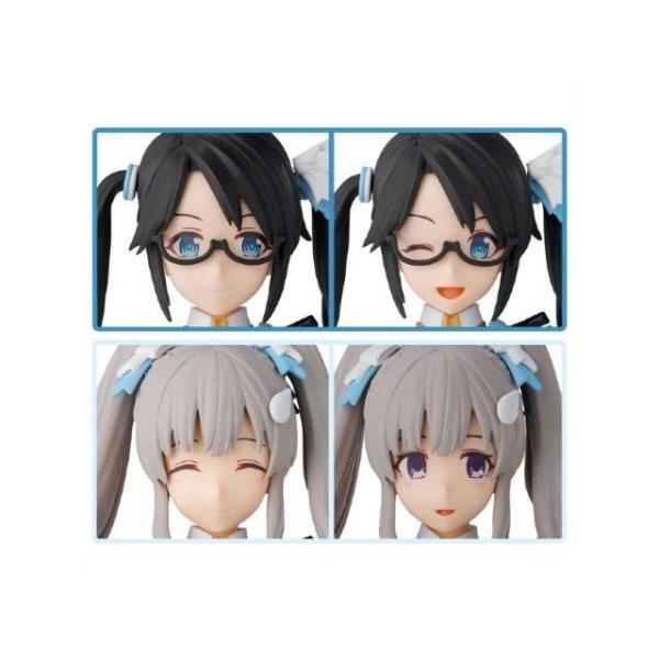 他サイト： バンダイ 30MS オプションヘアスタイル＆フェイスパーツセット(三峰結華/幽谷霧子) 【プラモデル】の商品画像