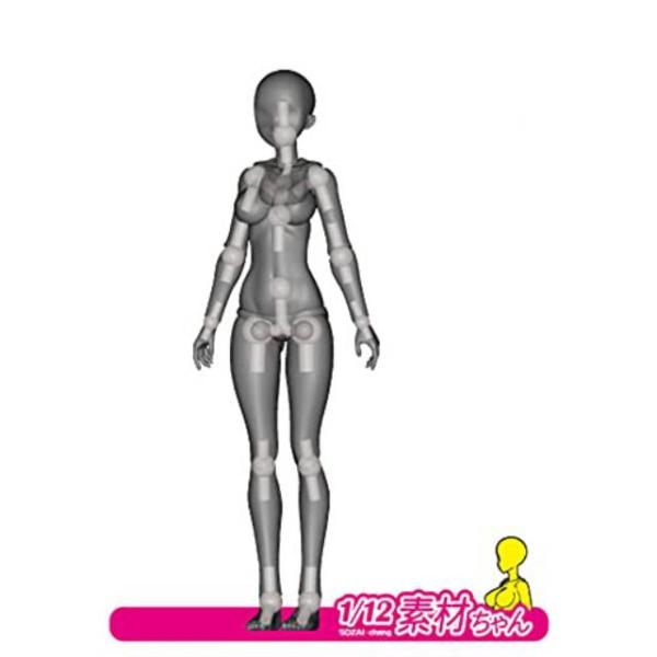 ホビーベース 1/12 素材ちゃん Lサイズ フレッシュ 【PPC-T96】