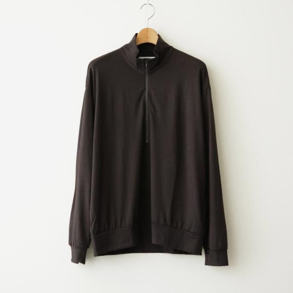 マーカ HALF-ZIP STAND #DARK BROWN [M26C15CS02C] marka
