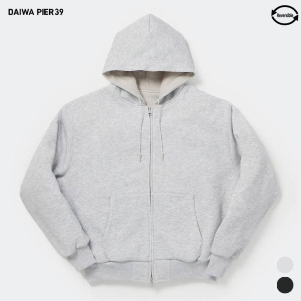 ダイワピア39 TECH SWEAT DOUBLE FACE PARKA #HEATHER GRAY [BE-54026W] DAIWA PIER39