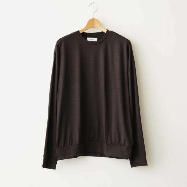 マーカ CREW NECK L/S TEE #DARK BROWN [M26C15CS03C] marka