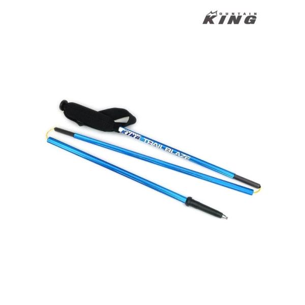 Trail Blaze Skyrunner Ultra #BLUE [946217] トレイルブレイズ スカイランナー ウルトラ　MOUNTAIN KING マウンテンキング　トレッキングポール 登山 3つ折り