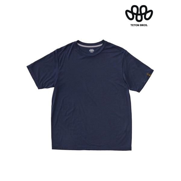 Axio Lite Tee #Navy [TB261-42040] アクシオ ライト ティー メンズ　Teton Bros. ティートンブロス　メンズ トップス Tシャツ 半袖 ランニング