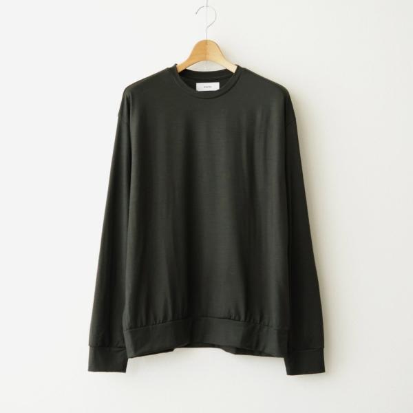 マーカ CREW NECK L/S TEE #DARK OLIVE [M26C15CS03C] marka