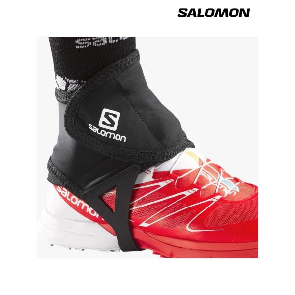 TRAIL GAITERS LOW #BLACK [L32916600] トレイルゲイターズ ロー　SALOMON サロモン　フットウェア シューズ小物 ゲイター トレイルランニング