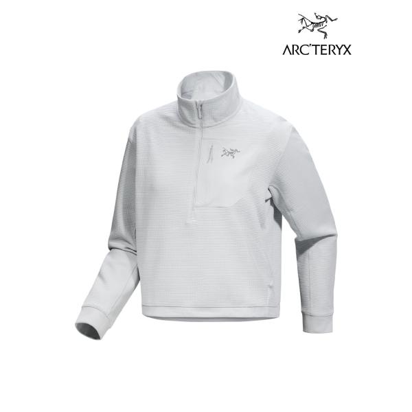 【Women】Women's Olera Zip Neck W #Solitude [X00001092802] オレラ ジップ ネック レディース ARC'TERYX アークテリクス レディース トップス