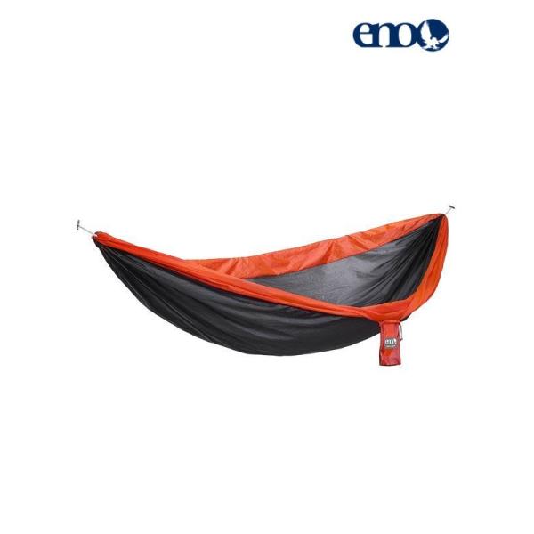 SuperSub #Charcoal/Orange [LS049] スーパーサブ eno イーノ ハンモック キャンプグッズ アウトドア