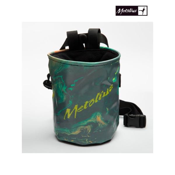 マーブルコンプ #グリーン [ME16726001]　METOLIUS メトリウス　チョークバッグ シリンダー型 フィールド