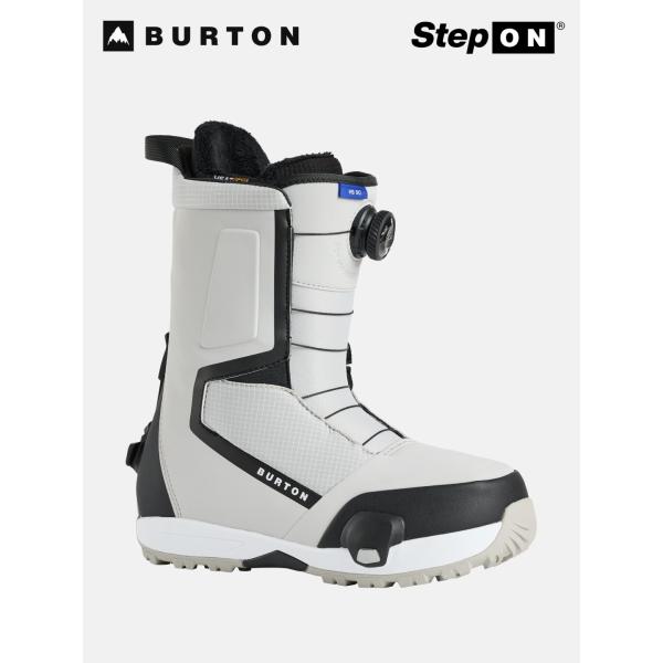 ■ブランド名：BURTON バートン■商品名：25/26モデル Men's Highshot Step On Wide Snowboard Boots #GRAY CLOUD [302951]■型番：302951BURTON 正規取扱店三重...