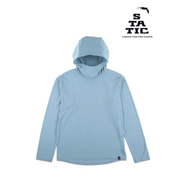 All Elevation Hoody #Steel Blue [35217] オール エレベーション フーディ STATIC スタティック ユニセックス トップス フーディ 長袖 インナー アウトドア