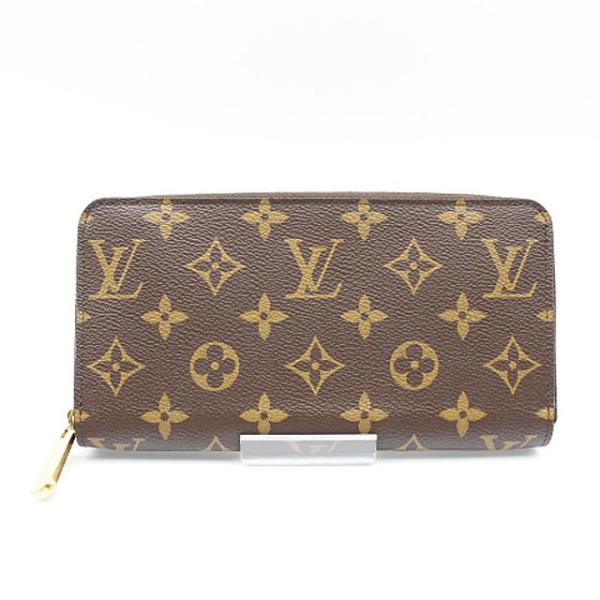 【美品】ルイヴィトン モノグラム ジッピー ウォレット M60017 LOUIS VUITTON（ルイ・ヴィトン） モノグラムジッピー・ウォレット