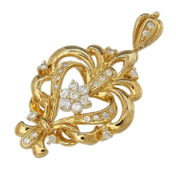 K18ダイヤモンド ペンダントトップ D:0.50ct 8.7g : 有限会社玉屋質店