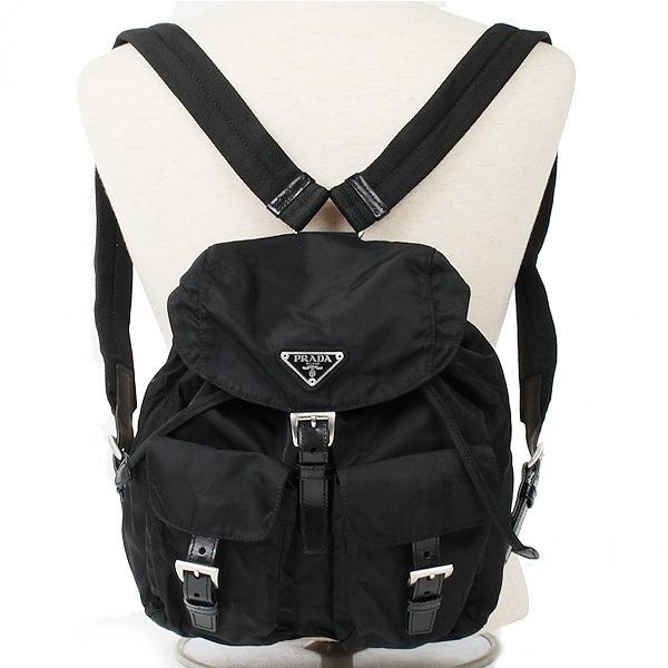 PRADA プラダ ナイロン リュックサック B6677 ブラック NERO PRADA プラダ ナイロン リュックサック B6677 ブラック NERO