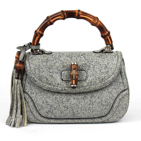 バンブー GUCCI グッチ ハンドバッグ 240242 イタリア製 レザー