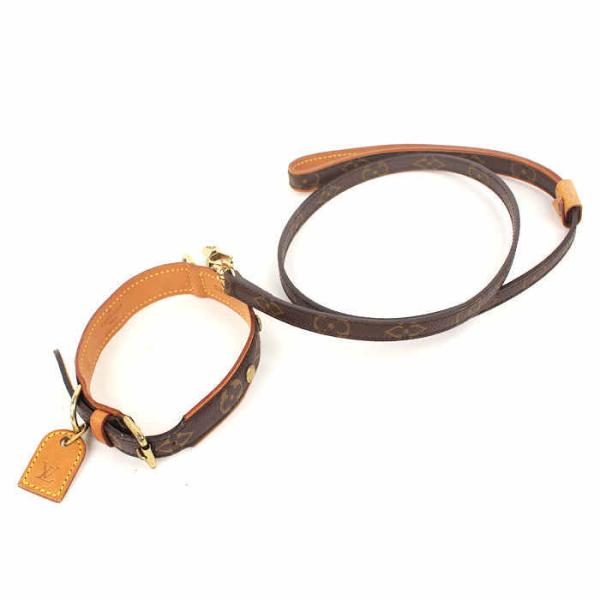 ルイヴィトン　コリエバクスター レッスバクスター セット 首輪 リード ルイヴィトンのリード(レッスバクスター)＆首輪(コリエ