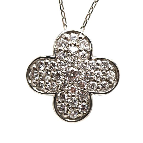 プラチナネックレス ペンダントダイヤ Pt850 ダイヤモンド Pt850/Pt900 ダイヤモンドペンダント 約40cm 0.40ct 約2.8g ネックレス