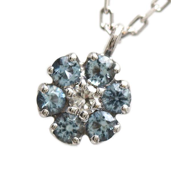 Ponte Vecchio ポンテヴェキオ 2wayアクアマリン&ダイヤモンド  