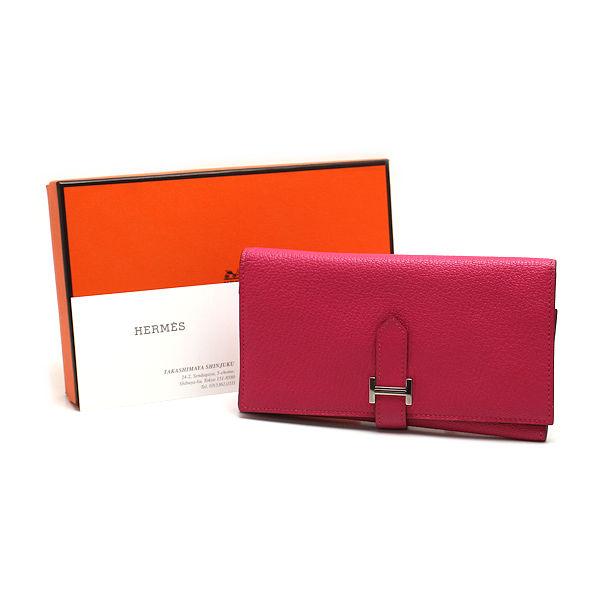 Bearn HERMES エルメス ベアン 2PLIS 三つ折り長財布 □K刻印 Bearn HERMES エルメス ベアン 2PLIS 三つ折り長財布 □K刻印