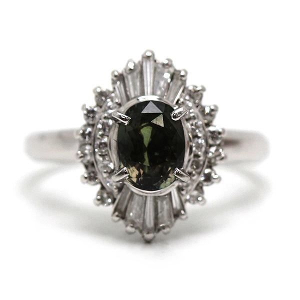 Pt900 アレキサンドライトリング