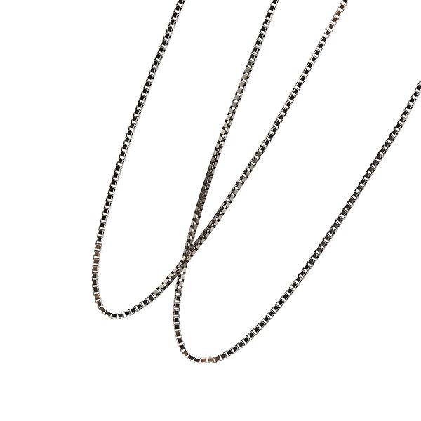 Pt850 ベネチアンネックレスチェーン 約45cm 約2.6g プラチナ  
