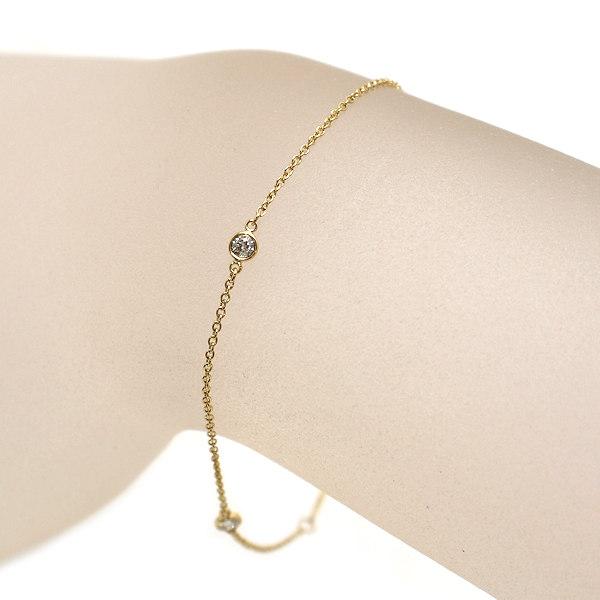 Tiffany & Co. ダイヤモンドバイザヤードブレスレット0.08カラット Tiffany & Co. ダイヤモンドバイザヤードブレスレット0.08カラット