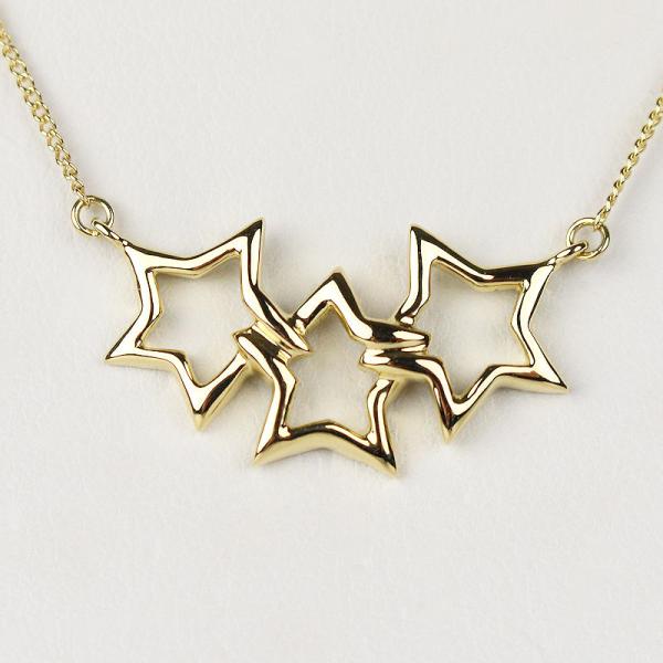 TIFFANY&Co.（ティファニー） トリプルスター ペンダント ネックレス