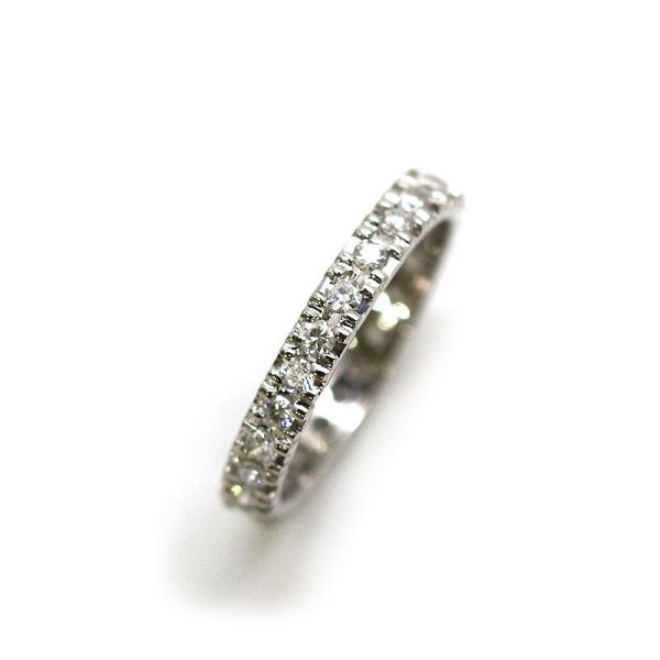 pt900リング　フルエタニティーダイヤモンド0.55ct Pt900 フルエタニティリング 9号 ダイヤモンド 0.55ct 約2.7g