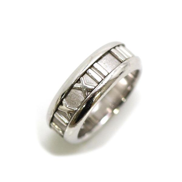 メンズ　貴重　Tiffany ティファニー アトラス リング 指輪 18 号 Tiffany Atlas Tiffany&Co. ティファニー アトラス リング 9号 K18WG