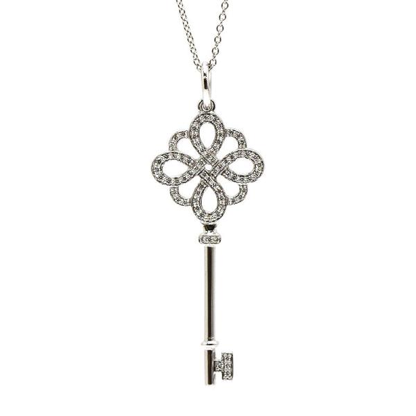☆kaya様◇【ティファニー】ノット　キー　ペンダント　トップ　2434 Tiffany Keys Tiffany&Co. ティファニー ノットキーペンダント