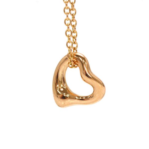 Tiffany&amp;Co. ティファニー ペレッティ オープンハートネックレス 18金ピンクゴールド K18PG 42cm 1.6g 31744